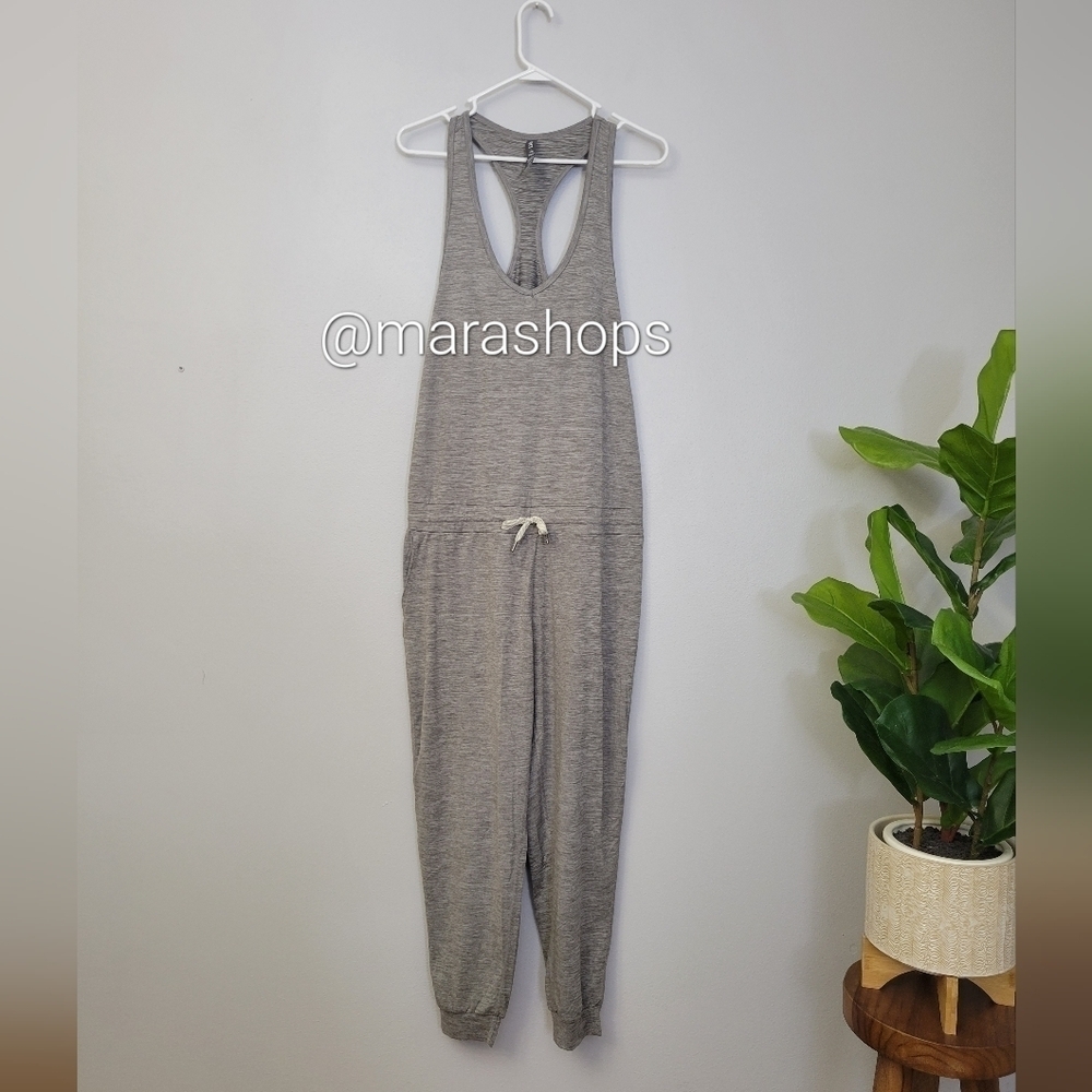 Vuori Lux Gray Jumpsuit - Picture 2 of 6